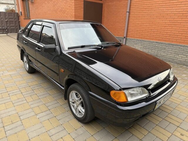 Черный ВАЗ 2115 Самара, объемом двигателя 1.6 л и пробегом 94 тыс. км за 3800 $, фото 3 на Automoto.ua