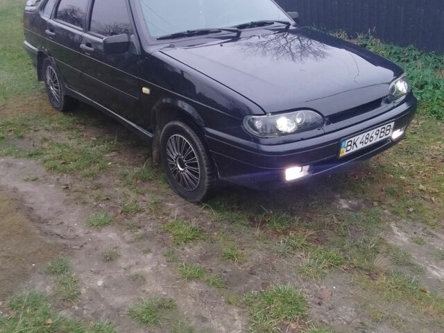 Черный ВАЗ 2115 Самара, объемом двигателя 1.6 л и пробегом 123 тыс. км за 1900 $, фото 2 на Automoto.ua