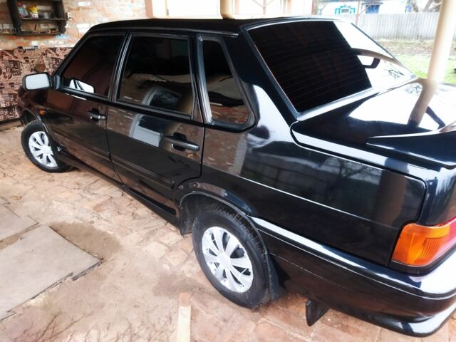 Черный ВАЗ 2115 Самара, объемом двигателя 1.6 л и пробегом 170 тыс. км за 2550 $, фото 8 на Automoto.ua