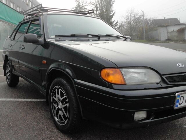 Черный ВАЗ 2115 Самара, объемом двигателя 1.6 л и пробегом 112 тыс. км за 3299 $, фото 2 на Automoto.ua