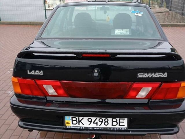 Чорний ВАЗ 2115 Самара, об'ємом двигуна 1.6 л та пробігом 93 тис. км за 3000 $, фото 2 на Automoto.ua