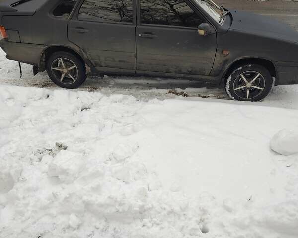 Чорний ВАЗ 2115 Самара, об'ємом двигуна 1.6 л та пробігом 385 тис. км за 3200 $, фото 6 на Automoto.ua