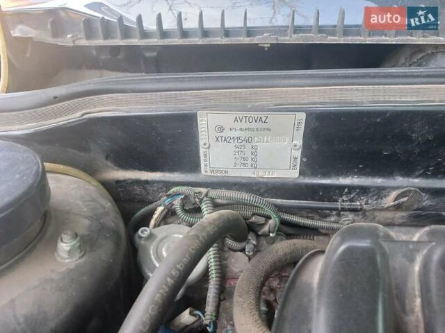 Черный ВАЗ 2115 Самара, объемом двигателя 1.6 л и пробегом 93 тыс. км за 2700 $, фото 6 на Automoto.ua