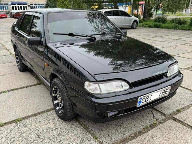 Чорний ВАЗ 2115 Самара, об'ємом двигуна 1.6 л та пробігом 161 тис. км за 2800 $, фото 1 на Automoto.ua