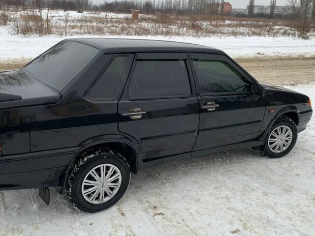 Черный ВАЗ 2115 Самара, объемом двигателя 1.6 л и пробегом 75 тыс. км за 3400 $, фото 2 на Automoto.ua