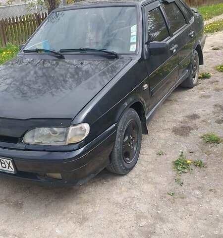 Черный ВАЗ 2115 Самара, объемом двигателя 1.6 л и пробегом 90 тыс. км за 2950 $, фото 16 на Automoto.ua