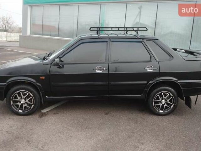 Черный ВАЗ 2115 Самара, объемом двигателя 1.6 л и пробегом 112 тыс. км за 3299 $, фото 1 на Automoto.ua