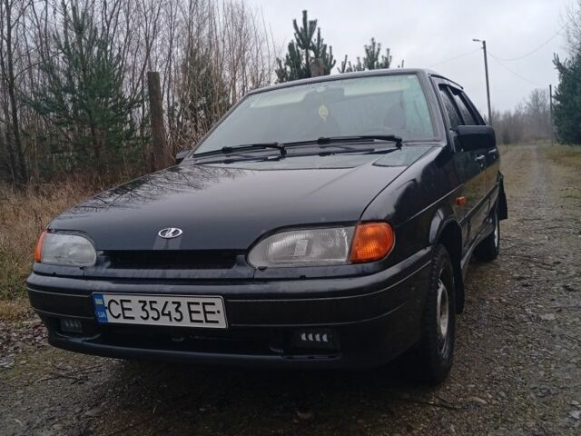 Черный ВАЗ 2115 Самара, объемом двигателя 1.5 л и пробегом 262 тыс. км за 2000 $, фото 4 на Automoto.ua