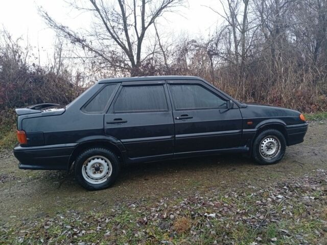 Черный ВАЗ 2115 Самара, объемом двигателя 1.5 л и пробегом 262 тыс. км за 2000 $, фото 3 на Automoto.ua