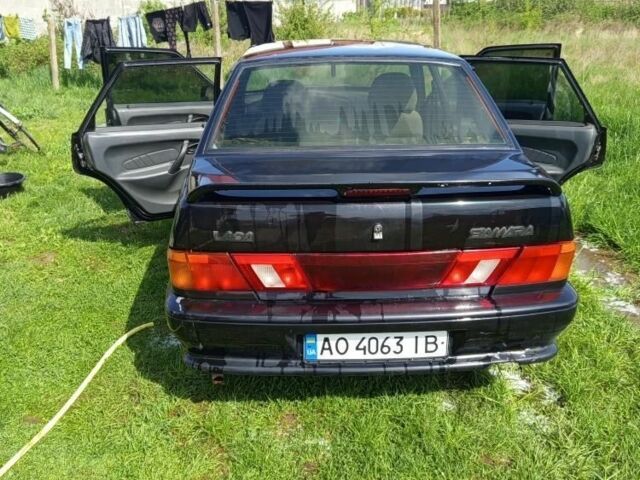 Черный ВАЗ 2115 Самара, объемом двигателя 1.6 л и пробегом 20 тыс. км за 1650 $, фото 5 на Automoto.ua