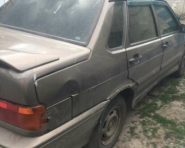 Коричневий ВАЗ 2115 Самара, об'ємом двигуна 1.6 л та пробігом 175 тис. км за 2100 $, фото 1 на Automoto.ua