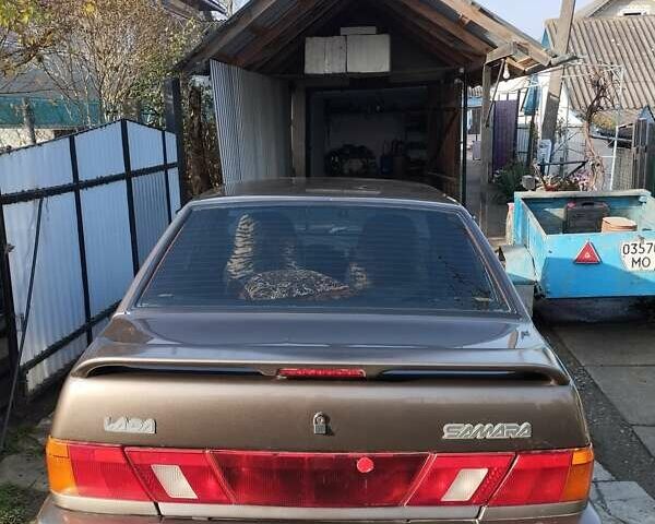 Коричневий ВАЗ 2115 Самара, об'ємом двигуна 1.6 л та пробігом 210 тис. км за 1800 $, фото 1 на Automoto.ua