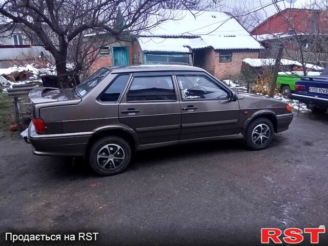 Коричневый ВАЗ 2115 Самара, объемом двигателя 1.6 л и пробегом 176 тыс. км за 1800 $, фото 1 на Automoto.ua