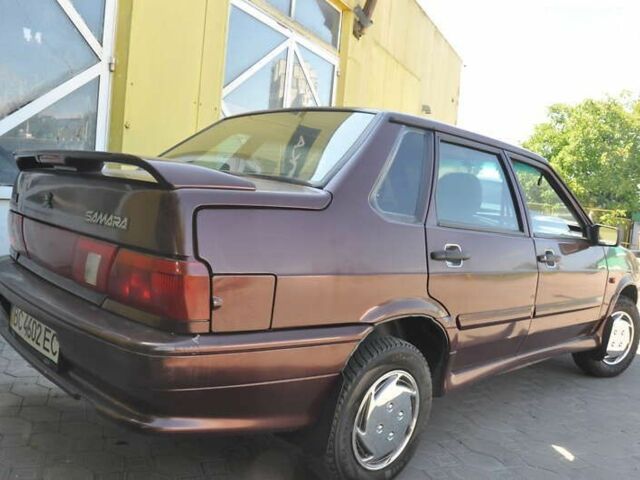 Коричневый ВАЗ 2115 Самара, объемом двигателя 1.6 л и пробегом 67 тыс. км за 2200 $, фото 5 на Automoto.ua