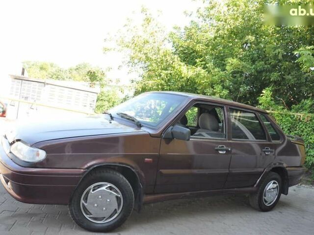 Коричневый ВАЗ 2115 Самара, объемом двигателя 1.6 л и пробегом 67 тыс. км за 2200 $, фото 1 на Automoto.ua
