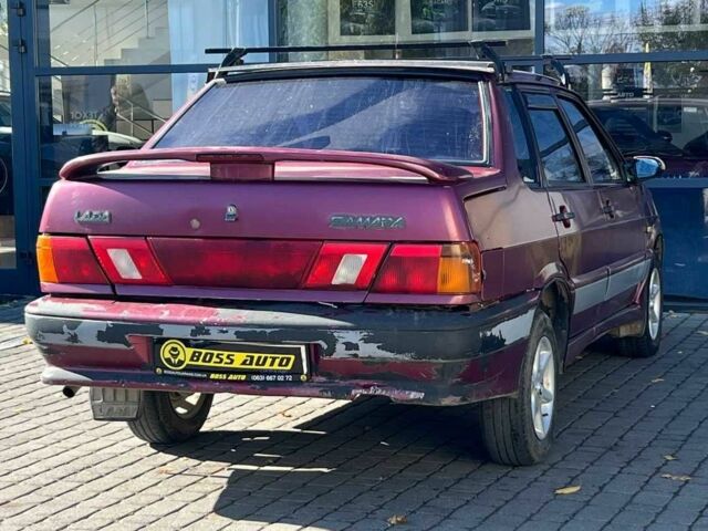 ВАЗ 2115 Самара 2000 у Івано-Франківську на Automoto.ua Червоний ВАЗ 2115 Самара, об'ємом двигуна 1.5 л та пробігом 147 тис. км за 1500 $, фото 6 на Automoto.ua