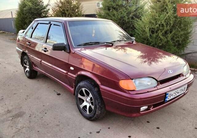 Красный ВАЗ 2115 Самара, объемом двигателя 1.5 л и пробегом 61 тыс. км за 2800 $, фото 8 на Automoto.ua