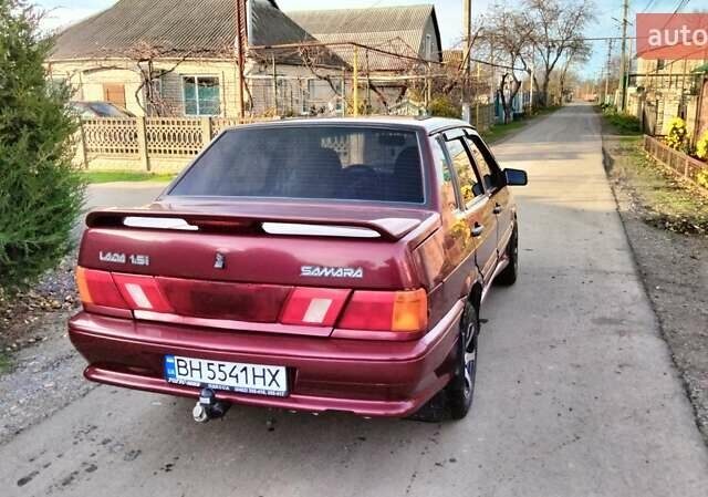 Красный ВАЗ 2115 Самара, объемом двигателя 1.5 л и пробегом 61 тыс. км за 2800 $, фото 7 на Automoto.ua