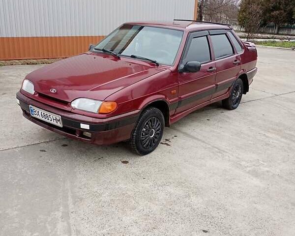 Красный ВАЗ 2115 Самара, объемом двигателя 1.5 л и пробегом 108 тыс. км за 1700 $, фото 6 на Automoto.ua