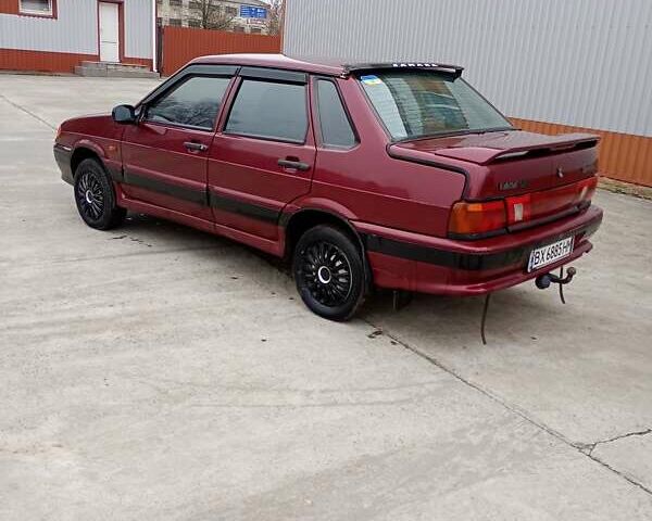 Красный ВАЗ 2115 Самара, объемом двигателя 1.5 л и пробегом 108 тыс. км за 1700 $, фото 5 на Automoto.ua