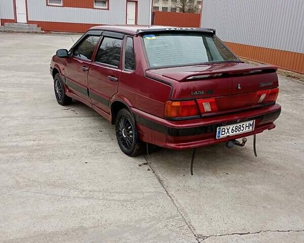 Красный ВАЗ 2115 Самара, объемом двигателя 1.5 л и пробегом 108 тыс. км за 1700 $, фото 4 на Automoto.ua
