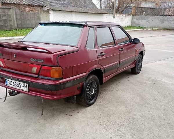 Красный ВАЗ 2115 Самара, объемом двигателя 1.5 л и пробегом 108 тыс. км за 1700 $, фото 3 на Automoto.ua
