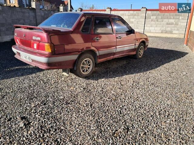 Красный ВАЗ 2115 Самара, объемом двигателя 1.5 л и пробегом 218 тыс. км за 2099 $, фото 2 на Automoto.ua