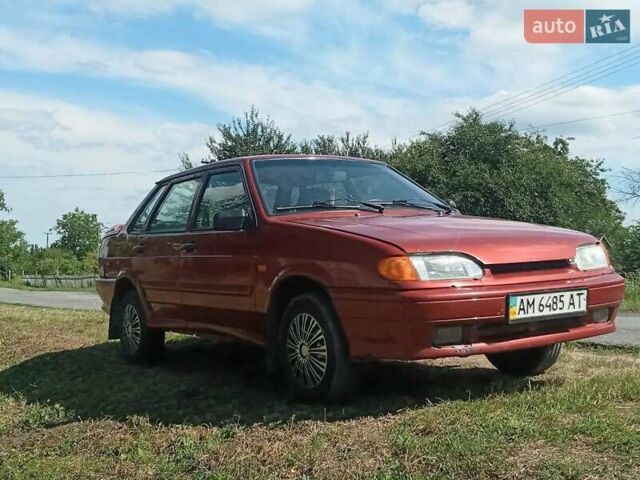Красный ВАЗ 2115 Самара, объемом двигателя 1.6 л и пробегом 197 тыс. км за 2000 $, фото 2 на Automoto.ua