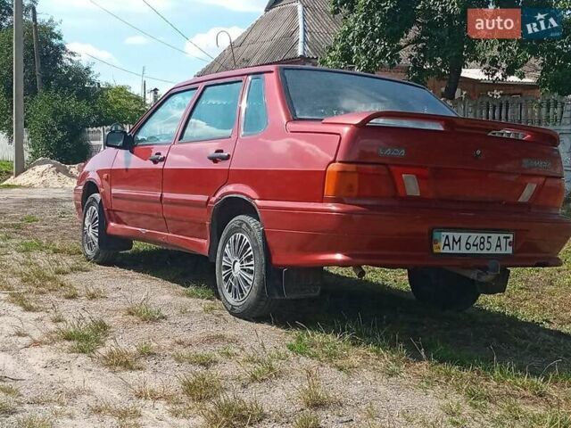Красный ВАЗ 2115 Самара, объемом двигателя 1.6 л и пробегом 197 тыс. км за 2000 $, фото 6 на Automoto.ua