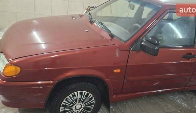 Красный ВАЗ 2115 Самара, объемом двигателя 1.6 л и пробегом 200 тыс. км за 2200 $, фото 14 на Automoto.ua