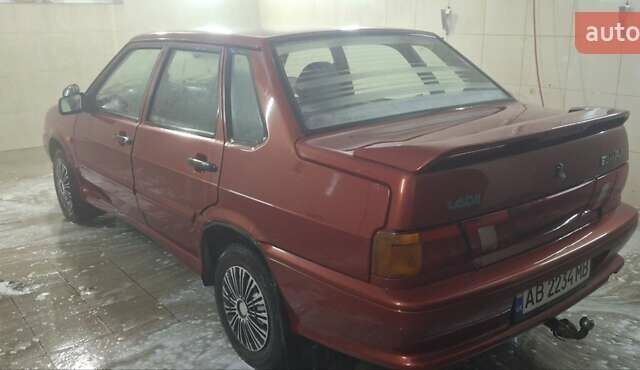 Красный ВАЗ 2115 Самара, объемом двигателя 1.6 л и пробегом 200 тыс. км за 2200 $, фото 8 на Automoto.ua