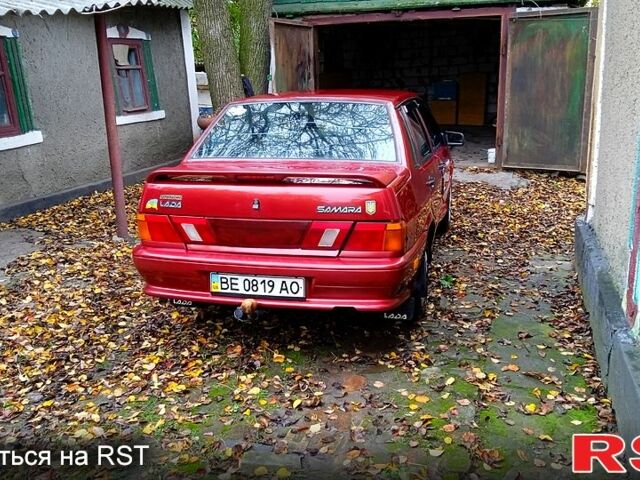 Червоний ВАЗ 2115 Самара, об'ємом двигуна 1.6 л та пробігом 186 тис. км за 2600 $, фото 2 на Automoto.ua