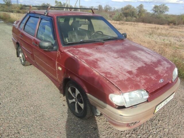 Червоний ВАЗ 2115 Самара, об'ємом двигуна 2 л та пробігом 600 тис. км за 1000 $, фото 1 на Automoto.ua