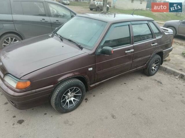 Красный ВАЗ 2115 Самара, объемом двигателя 1 л и пробегом 212 тыс. км за 1700 $, фото 10 на Automoto.ua