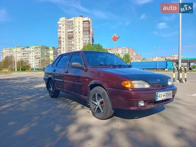 Красный ВАЗ 2115 Самара, объемом двигателя 1.6 л и пробегом 155 тыс. км за 2250 $, фото 1 на Automoto.ua