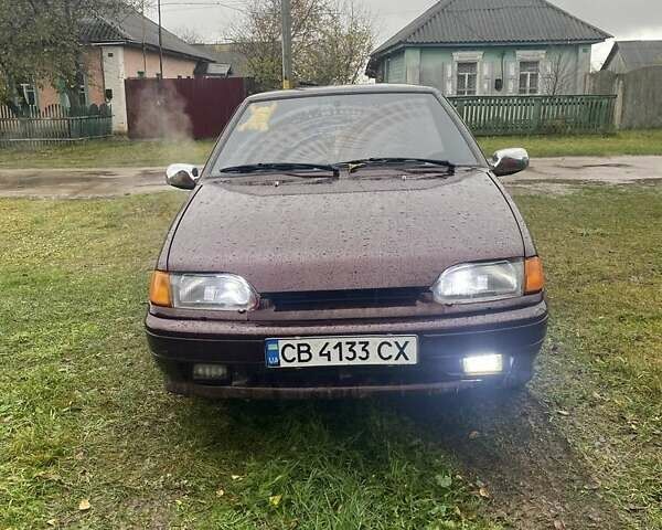 Красный ВАЗ 2115 Самара, объемом двигателя 1.6 л и пробегом 210 тыс. км за 1700 $, фото 3 на Automoto.ua