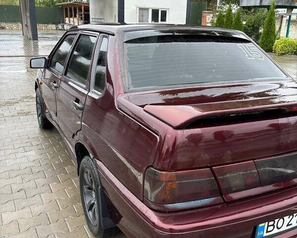 Красный ВАЗ 2115 Самара, объемом двигателя 1.6 л и пробегом 92 тыс. км за 3000 $, фото 4 на Automoto.ua