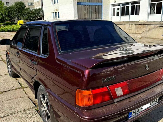 Красный ВАЗ 2115 Самара, объемом двигателя 1.6 л и пробегом 150 тыс. км за 2800 $, фото 3 на Automoto.ua
