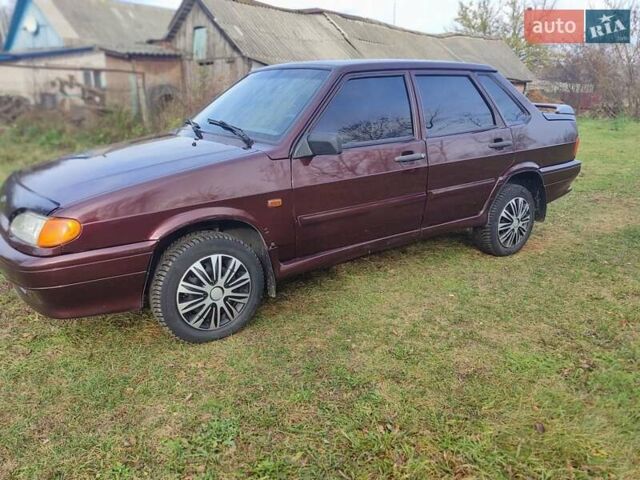 Красный ВАЗ 2115 Самара, объемом двигателя 1.6 л и пробегом 100 тыс. км за 2600 $, фото 5 на Automoto.ua