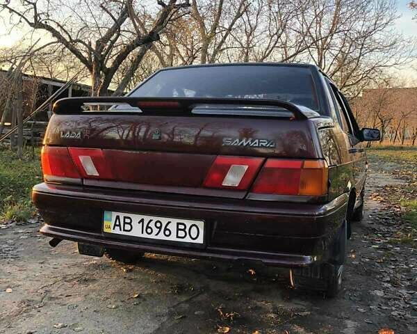 Червоний ВАЗ 2115 Самара, об'ємом двигуна 1.6 л та пробігом 130 тис. км за 2800 $, фото 2 на Automoto.ua