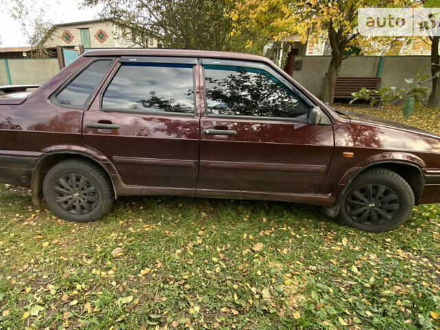 Красный ВАЗ 2115 Самара, объемом двигателя 1.6 л и пробегом 140 тыс. км за 3700 $, фото 4 на Automoto.ua