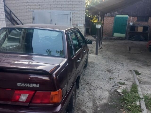 Червоний ВАЗ 2115 Самара, об'ємом двигуна 1.6 л та пробігом 42 тис. км за 1600 $, фото 2 на Automoto.ua