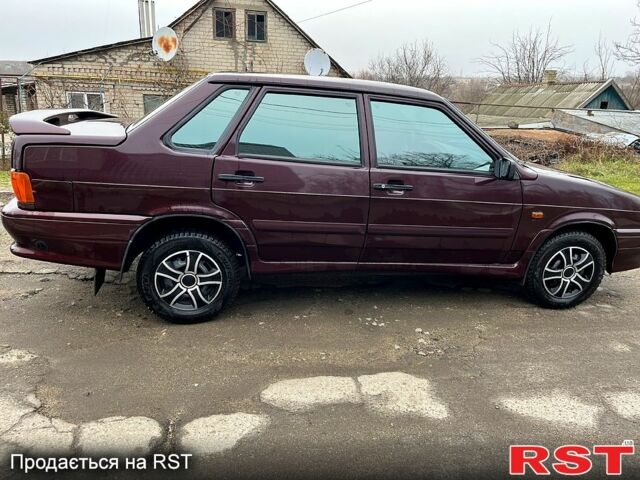 Красный ВАЗ 2115 Самара, объемом двигателя 1.6 л и пробегом 75 тыс. км за 3999 $, фото 1 на Automoto.ua