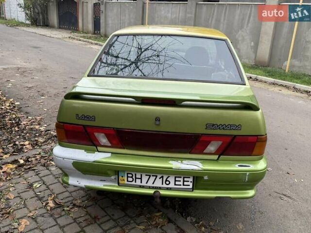 Жовтий ВАЗ 2115 Самара, об'ємом двигуна 1.5 л та пробігом 152 тис. км за 1500 $, фото 5 на Automoto.ua