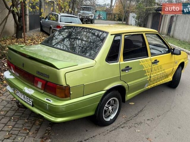 Жовтий ВАЗ 2115 Самара, об'ємом двигуна 1.5 л та пробігом 152 тис. км за 1500 $, фото 4 на Automoto.ua