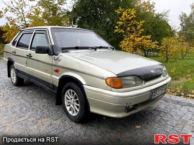 Жовтий ВАЗ 2115 Самара, об'ємом двигуна 1.5 л та пробігом 200 тис. км за 1100 $, фото 2 на Automoto.ua