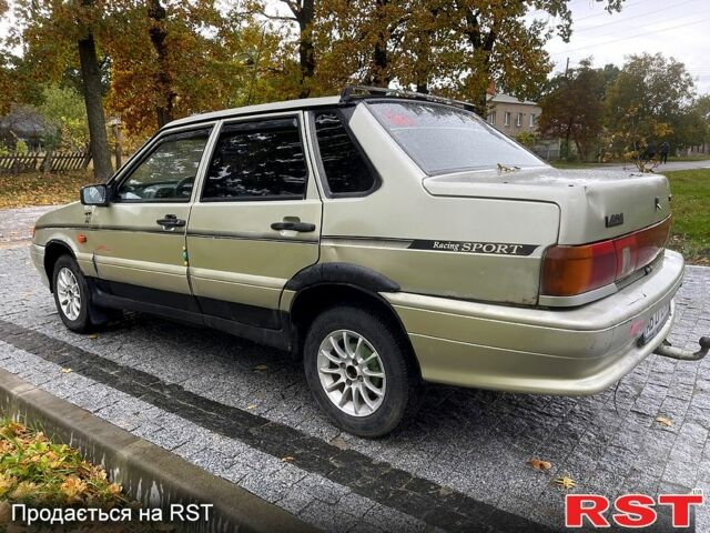 Жовтий ВАЗ 2115 Самара, об'ємом двигуна 1.5 л та пробігом 200 тис. км за 1100 $, фото 5 на Automoto.ua