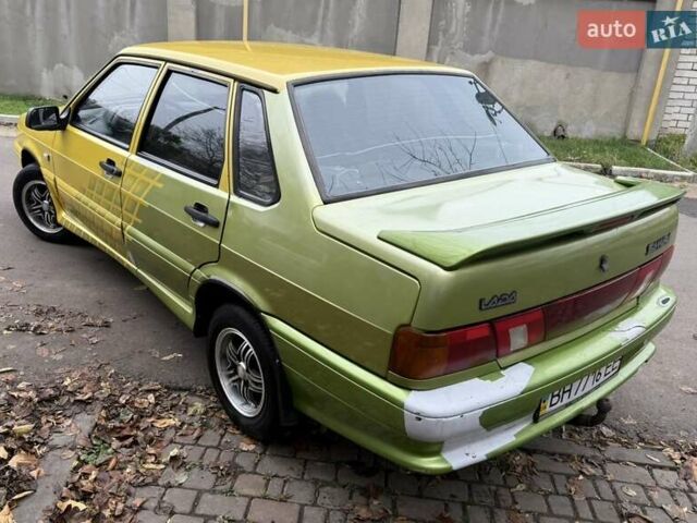 Жовтий ВАЗ 2115 Самара, об'ємом двигуна 1.5 л та пробігом 152 тис. км за 1500 $, фото 6 на Automoto.ua