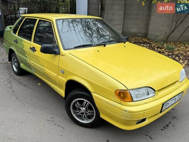 Жовтий ВАЗ 2115 Самара, об'ємом двигуна 1.5 л та пробігом 152 тис. км за 1500 $, фото 2 на Automoto.ua