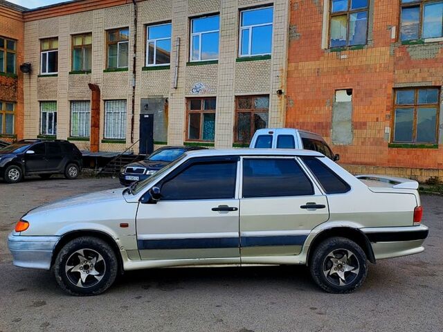 Желтый ВАЗ 2115 Самара, объемом двигателя 1.5 л и пробегом 190 тыс. км за 1350 $, фото 2 на Automoto.ua